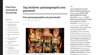 
                            9. germangoogirls.com password | Free Porn Accounts & Passwords