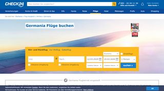 
                            9. ▷ Germania Flüge ▷ Check-in, Gepäck & WLAN | CHECK24