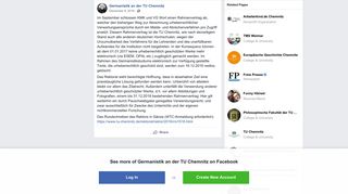 
                            11. Germanistik an der TU Chemnitz - Facebook