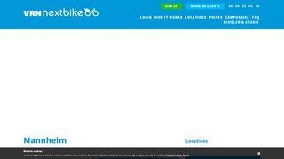 
                            7. Germany's biggest Bike Rental | VRNnextbike Mannheim