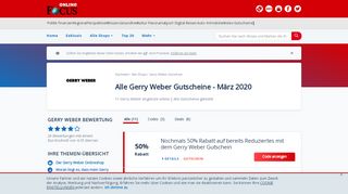 
                            8. Gerry Weber Gutscheine: 50% Auf Strick - Februar 2019 - Focus