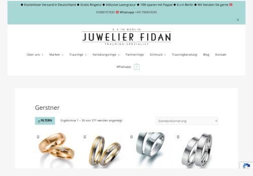 
                            2. Gerstner Trauringe online kaufen bei Juwelier Fidan - Juwelier Fidan ...