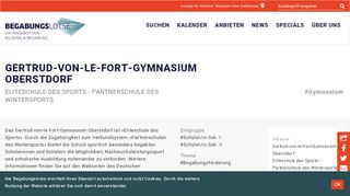 
                            11. Gertrud-von-le-Fort-Gymnasium Oberstdorf | Begabungslotse