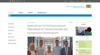
                            8. Gertrud-von-le-Fort-Gymnasium Oberstdorf ist Talentschmiede des ...
