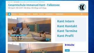 
                            2. Gesamtschule Immanuel Kant · Falkensee – Mit Sport. Mit GOST. Mit ...