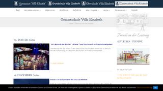 
                            11. Gesamtschule Villa Elisabeth | Privatschulen Villa Elisabeth