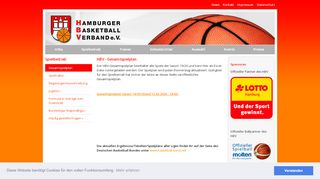 
                            8. Gesamtspielplan - Hamburger Basketball-Verband