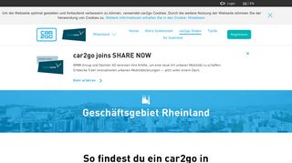 
                            3. Geschäftsgebiet im Rheinland | car2go