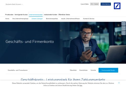 
                            6. Geschäftskonto – Deutsche Bank Geschäftskunden