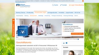 
                            2. Geschäftskonto VR-Business 50 - Volksbank Pinneberg-Elmshorn eG