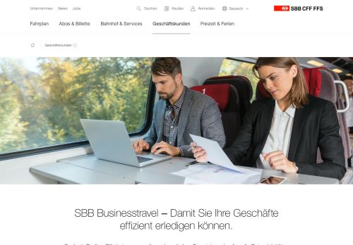 
                            6. Geschäftskunden | SBB