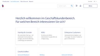 
                            9. Geschäftskunden | Swisscom