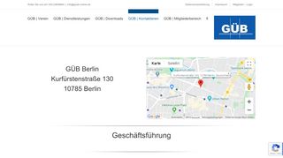 
                            8. Geschäftsstelle Berlin – www.gueb-online.de