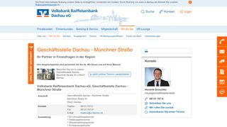 
                            7. Geschäftsstelle Dachau - Münchner Straße - Volksbank ...