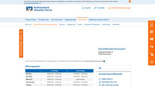 
                            4. Geschäftsstelle Donaustauf Raiffeisenbank Oberpfalz Süd eG