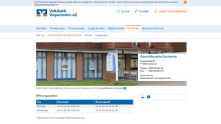 
                            7. Geschäftsstelle Ducherow - Volksbank Raiffeisenbank eG
