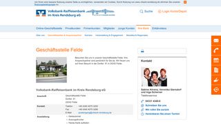 
                            1. Geschäftsstelle Felde - Volksbank-Raiffeisenbank im Kreis Rendsburg ...