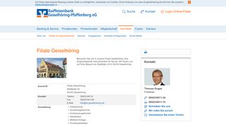 
                            5. Geschäftsstelle Geiselhöring - Raiffeisenbank Geiselhöring ...