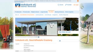 
                            1. Geschäftsstelle Grasberg Volksbank eG Osterholz Bremervörde