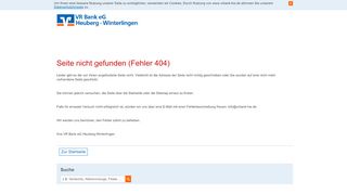 
                            9. Geschäftsstelle Heinstetten - Volksbank Heuberg eG
