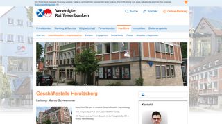 
                            4. Geschäftsstelle Heroldsberg - Vereinigte Raiffeisenbanken ...