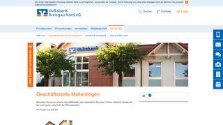 
                            4. Geschäftsstelle Malterdingen - Volksbank Breisgau Nord