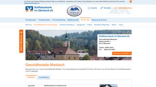 
                            3. Geschäftsstelle Miesbach - Raiffeisenbank im Oberland eG