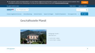
                            4. Geschäftsstelle Pfandl | Sparkasse Salzkammergut AG
