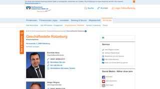 
                            4. Geschäftsstelle Ratzeburg - Raiffeisenbank Südstormarn Mölln