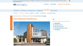 
                            8. Geschäftsstelle Straßenhaus - Raiffeisenbank Neustadt eG