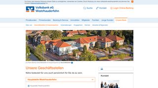
                            7. Geschäftstellen - Volksbank eG Westrhauderfehn