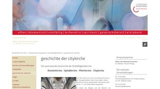 
                            5. geschichte der citykirche - Citypastoral Konstanz