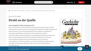 
                            6. Geschichte lernen - Friedrich Verlag