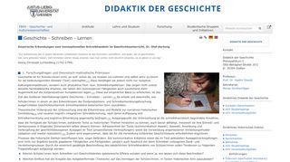 
                            12. Geschichte - Schreiben - Lernen — FB04 - Geschichts- und ...