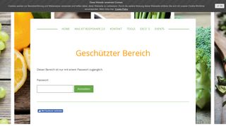 
                            9. Geschützter Bereich - Login - Bodyshape 2.0