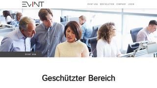
                            5. Geschützter Bereich - Login - evint-uss Webseite! - Evint B2B Services