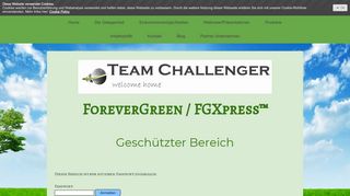 
                            4. Geschützter Bereich - Login - fgxpress teamchallenger team ...