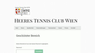 
                            13. Geschützter Bereich - Login - htc-wiens Webseite!