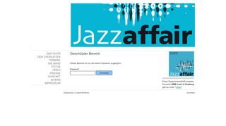 
                            13. Geschützter Bereich - Login - Jazzaffair Freiburg - Der Frauen ...