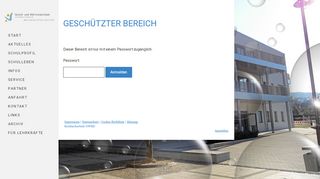 
                            5. Geschützter Bereich - Login - Kirnbachschule Niefern GWRS