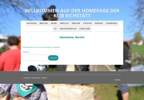 
                            12. Geschützter Bereich - Login - KLJB Eichstätt