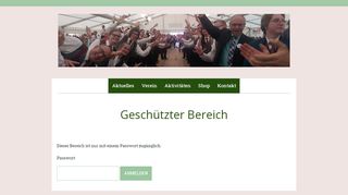 
                            9. Geschützter Bereich - Login - MG Niedergösgen