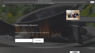 
                            1. Geschützter Bereich - Login - pfannen-doc.de - Eisenpfannen leicht ...