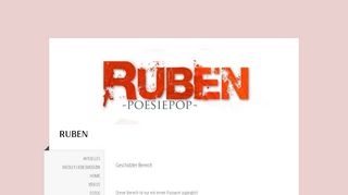 
                            3. Geschützter Bereich - Login - Ruben Wittchows Homepage