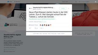 
                            12. Gesellschaft für digitale Bildung mbH on Twitter: 