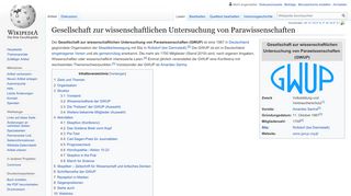 
                            8. Gesellschaft zur wissenschaftlichen Untersuchung von ... - Wikipedia