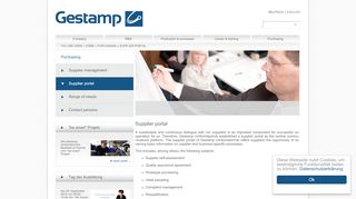 
                            4. Gestamp: Supplier portal