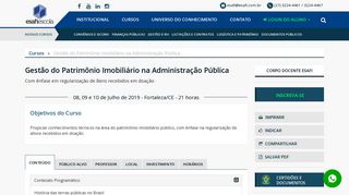 
                            12. Gestão do Patrimônio Imobiliário na Administração Pública - Esafi ...