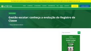 
                            11. Gestão escolar: Conheça a evolução do Registro de Classe - Blog do ...