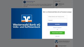 
                            12. Gestern begann der Prozess zum Überfall... - Westerwald Bank eG ...